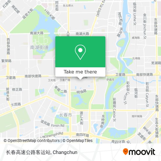 长春高速公路客运站 map