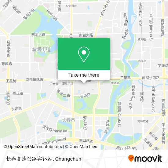 长春高速公路客运站 map