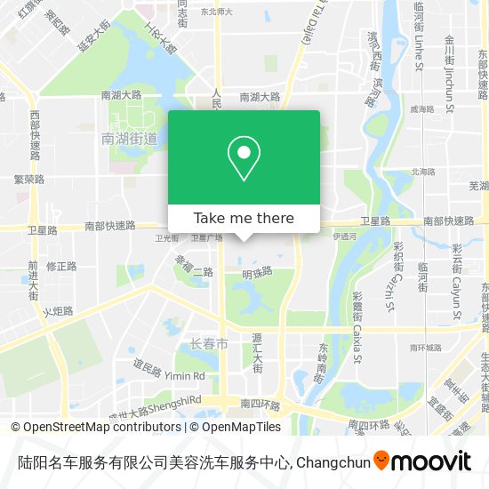 陆阳名车服务有限公司美容洗车服务中心 map