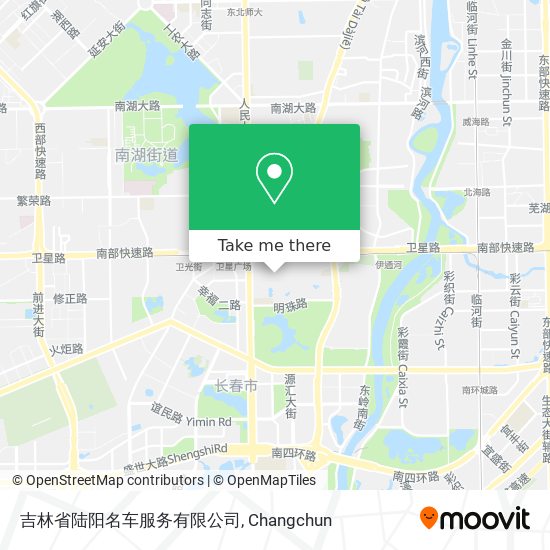 吉林省陆阳名车服务有限公司 map