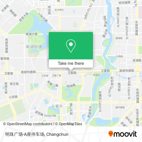 明珠广场-A座停车场 map