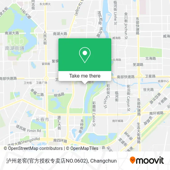 泸州老窖(官方授权专卖店NO.0602) map