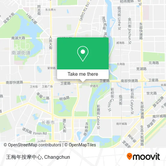 王梅年按摩中心 map