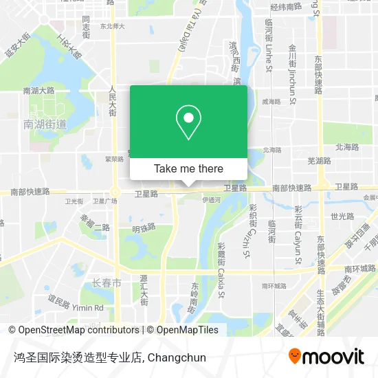 鸿圣国际染烫造型专业店 map