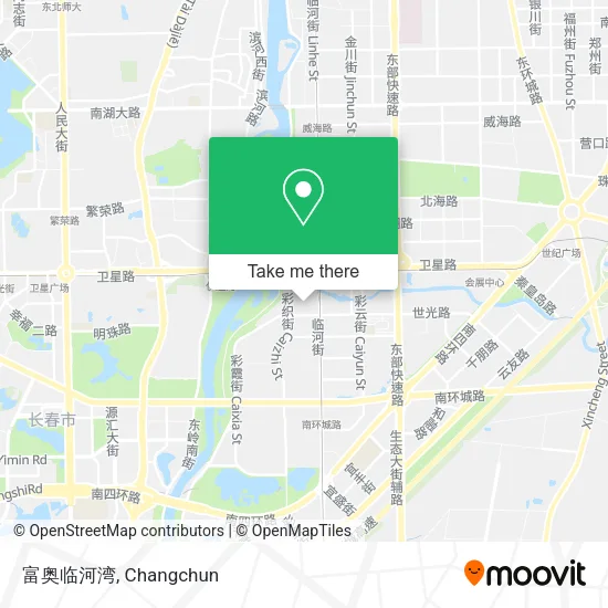 富奥临河湾 map