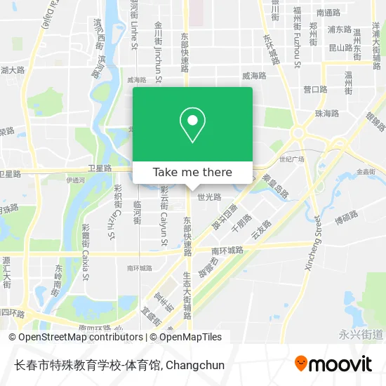 长春市特殊教育学校-体育馆 map