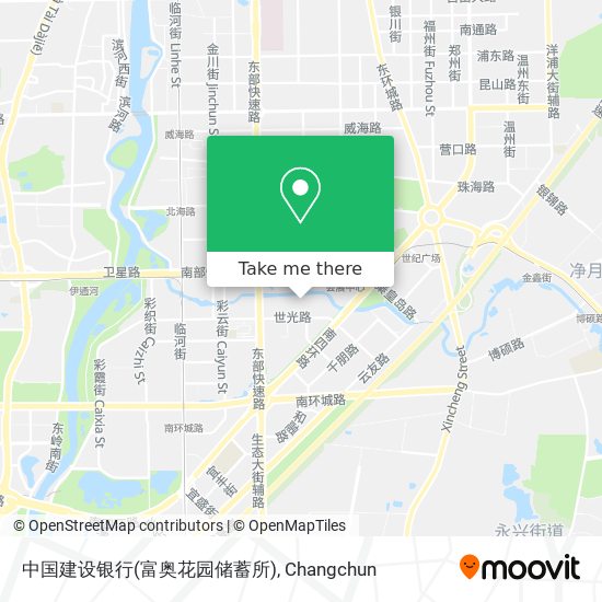 中国建设银行(富奥花园储蓄所) map