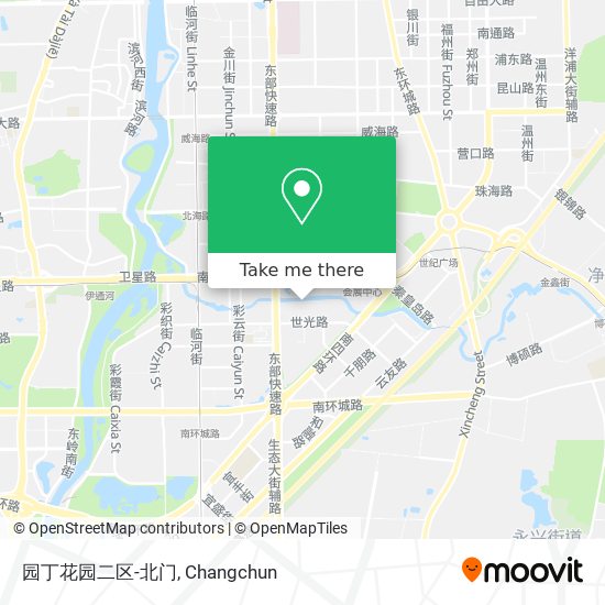 园丁花园二区-北门 map