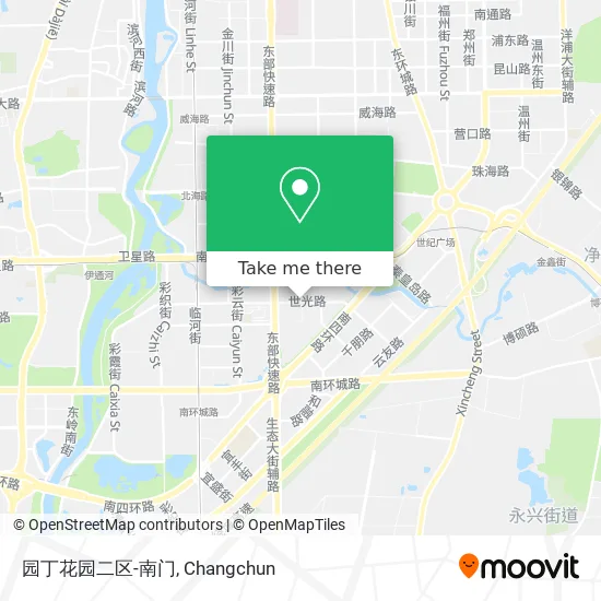 园丁花园二区-南门 map