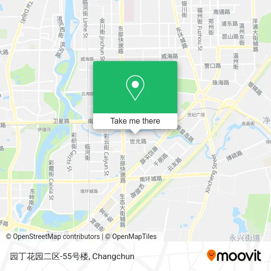园丁花园二区-55号楼 map