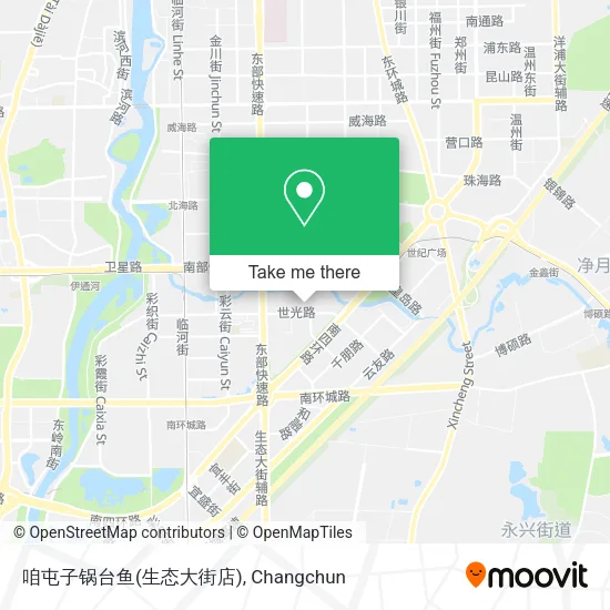 咱屯子锅台鱼(生态大街店) map