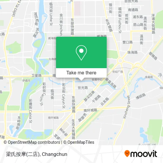 梁氏按摩(二店) map