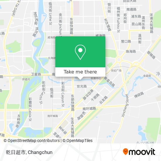 乾日超市 map