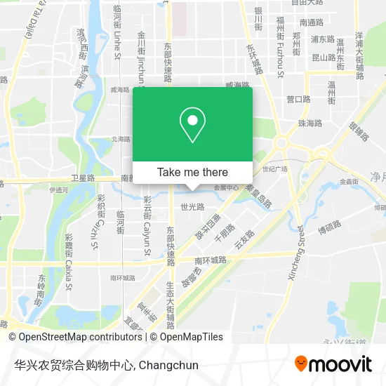 华兴农贸综合购物中心 map