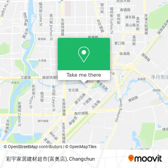 彩宇家居建材超市(富奥店) map