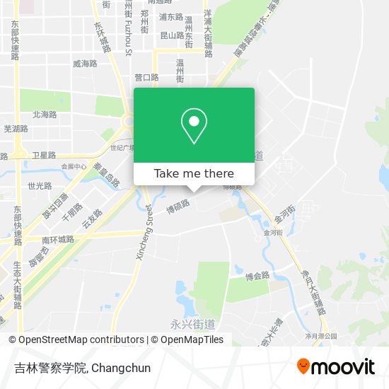 吉林警察学院 map