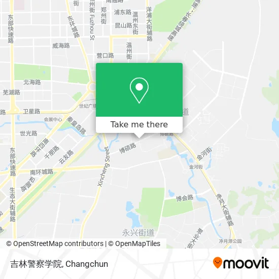吉林警察学院 map