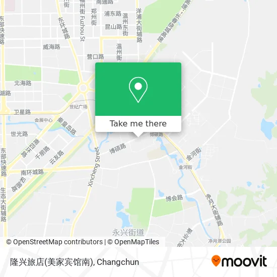 隆兴旅店(美家宾馆南) map
