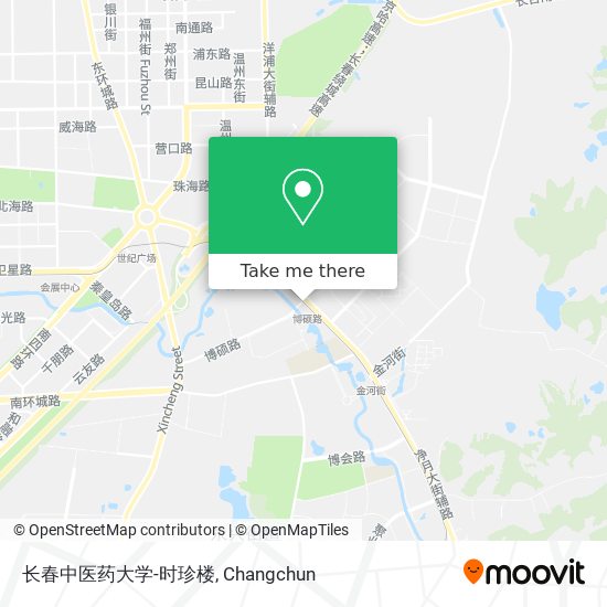 长春中医药大学-时珍楼 map