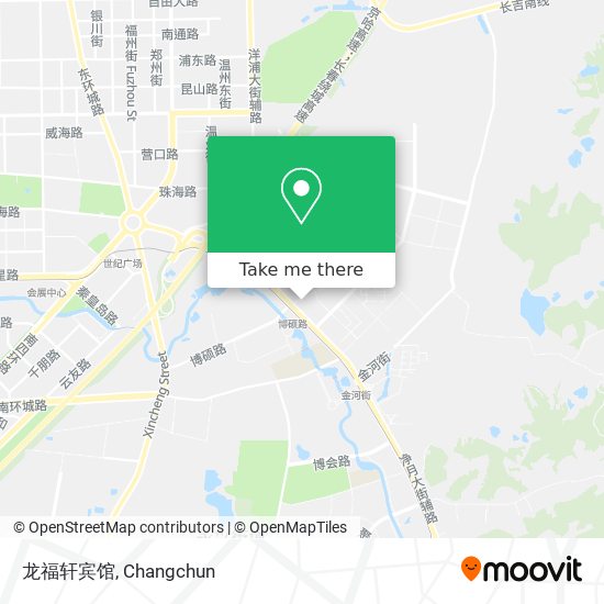 龙福轩宾馆 map