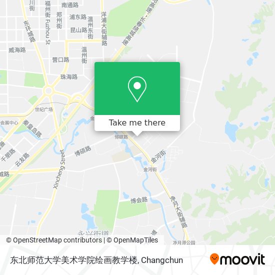 东北师范大学美术学院绘画教学楼 map