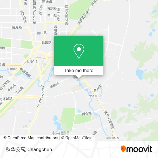 秋华公寓 map