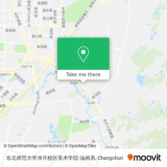 东北师范大学净月校区美术学院-油画系 map