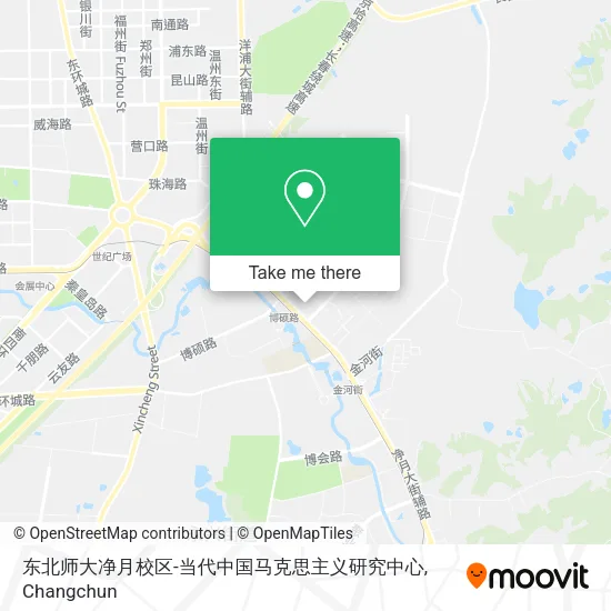 东北师大净月校区-当代中国马克思主义研究中心 map