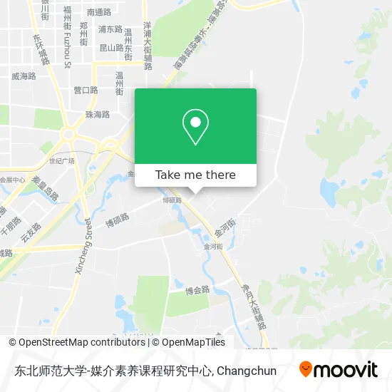 东北师范大学-媒介素养课程研究中心 map