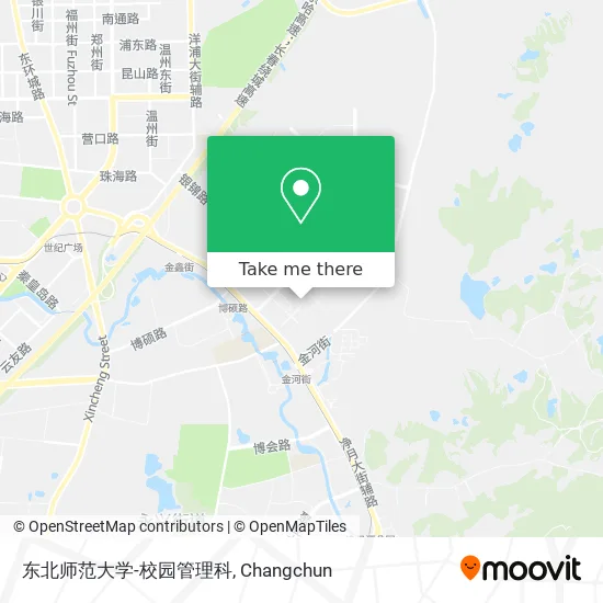 东北师范大学-校园管理科 map