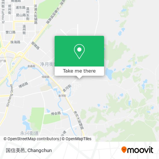 国信美邑 map
