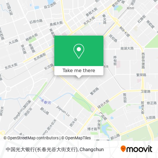 中国光大银行(长春光谷大街支行) map