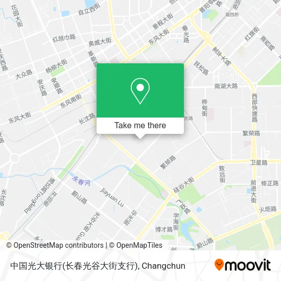 中国光大银行(长春光谷大街支行) map