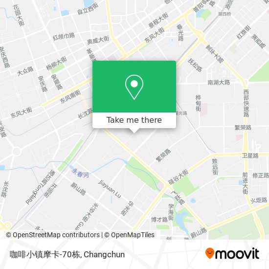 咖啡小镇摩卡-70栋 map