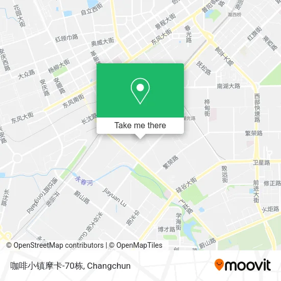 咖啡小镇摩卡-70栋 map