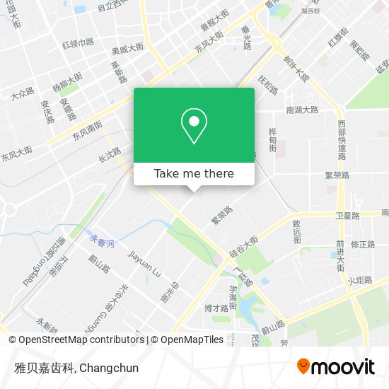 雅贝嘉齿科 map