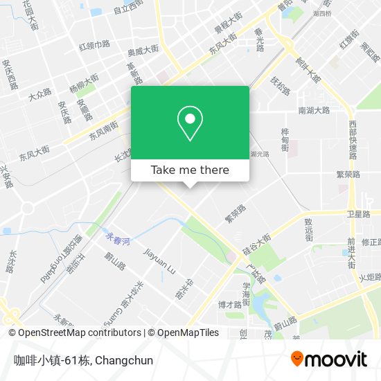 咖啡小镇-61栋 map