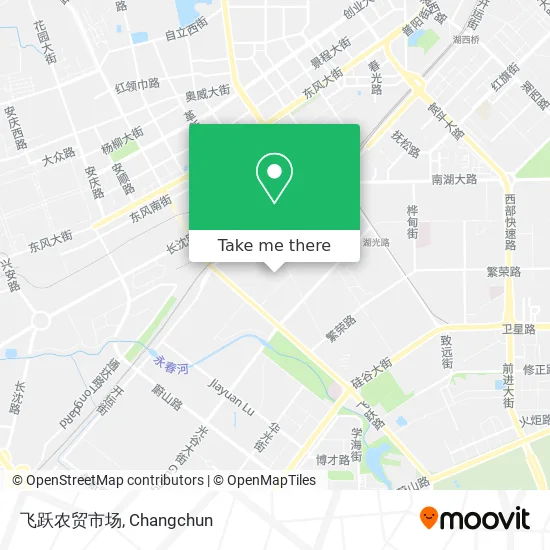 飞跃农贸市场 map
