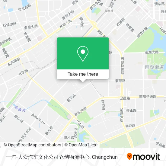 一汽-大众汽车文化公司仓储物流中心 map