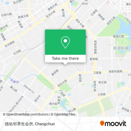 德佑邻养生会所 map