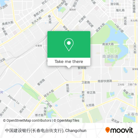 中国建设银行(长春电台街支行) map