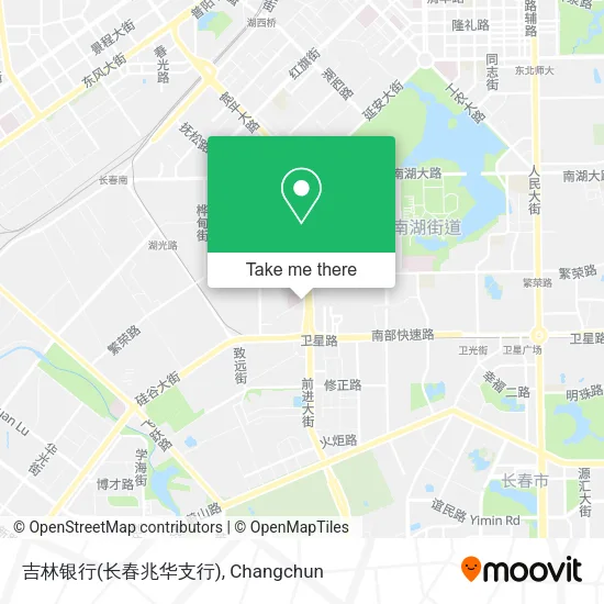 吉林银行(长春兆华支行) map