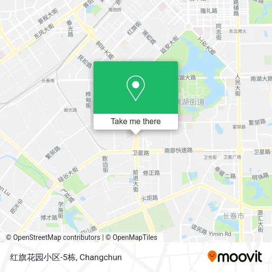 红旗花园小区-5栋 map