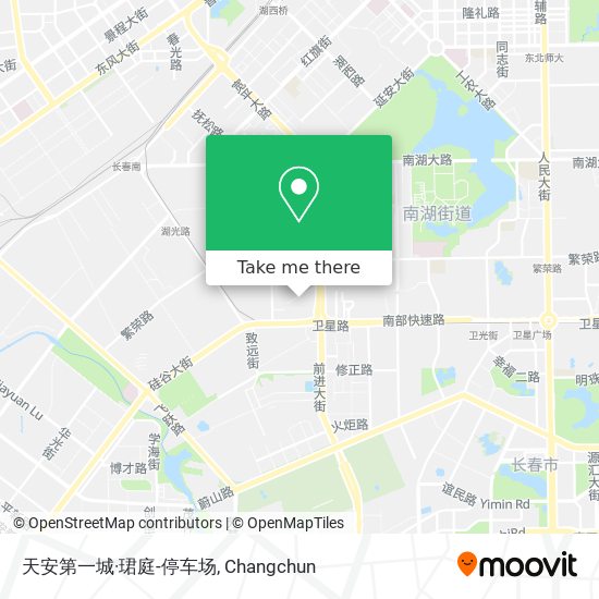 天安第一城·珺庭-停车场 map