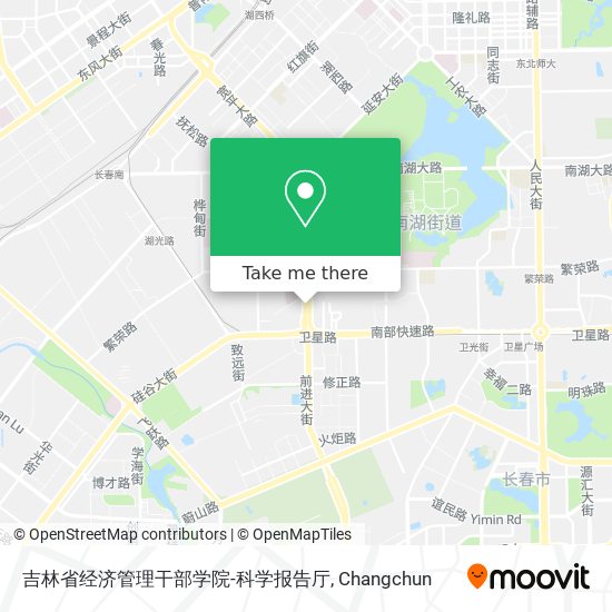 吉林省经济管理干部学院-科学报告厅 map