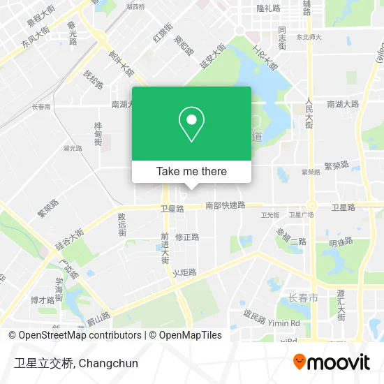 卫星立交桥 map