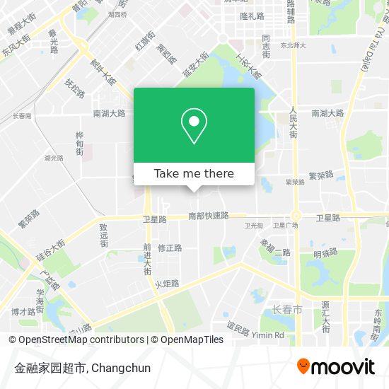 金融家园超市 map