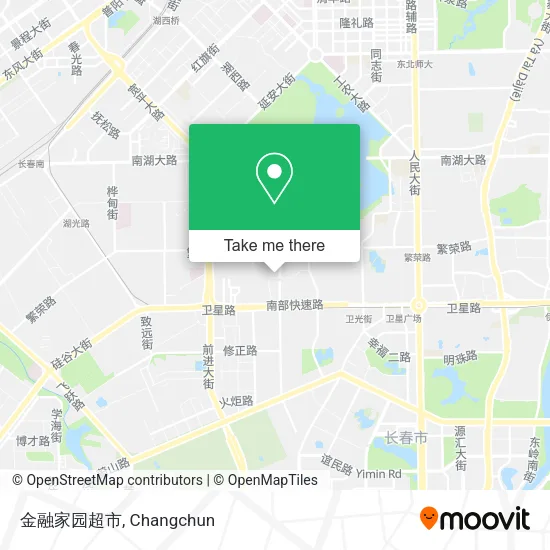 金融家园超市 map