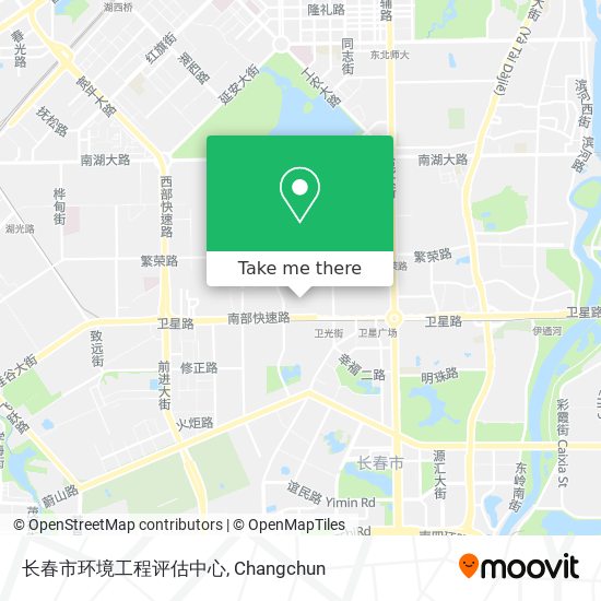 长春市环境工程评估中心 map