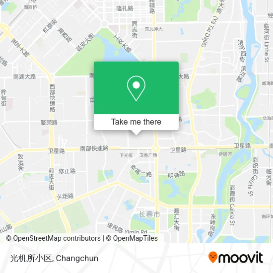 光机所小区 map